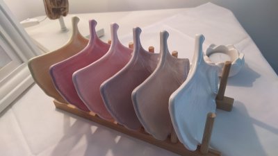Foglie svuota tasche, porta saponetta, porta gioie